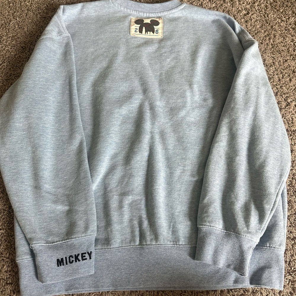 Preloved Gray Disney Character Sweatshirt - Picture 3 of 4